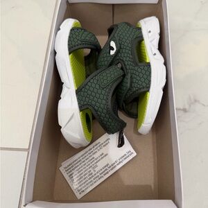 Carter's Green and White Kids Light Up Sandals